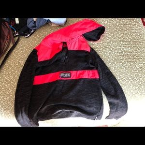 PINK half zip jacket